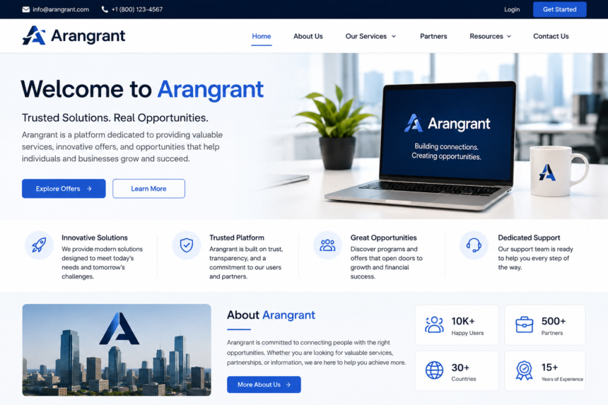 Arangrant: A Simple Guide to the Platform and Its Services